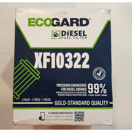 Ecogard - XF10322- Premium Diesel Fuel Filter- Replacement Gold Standard Quality