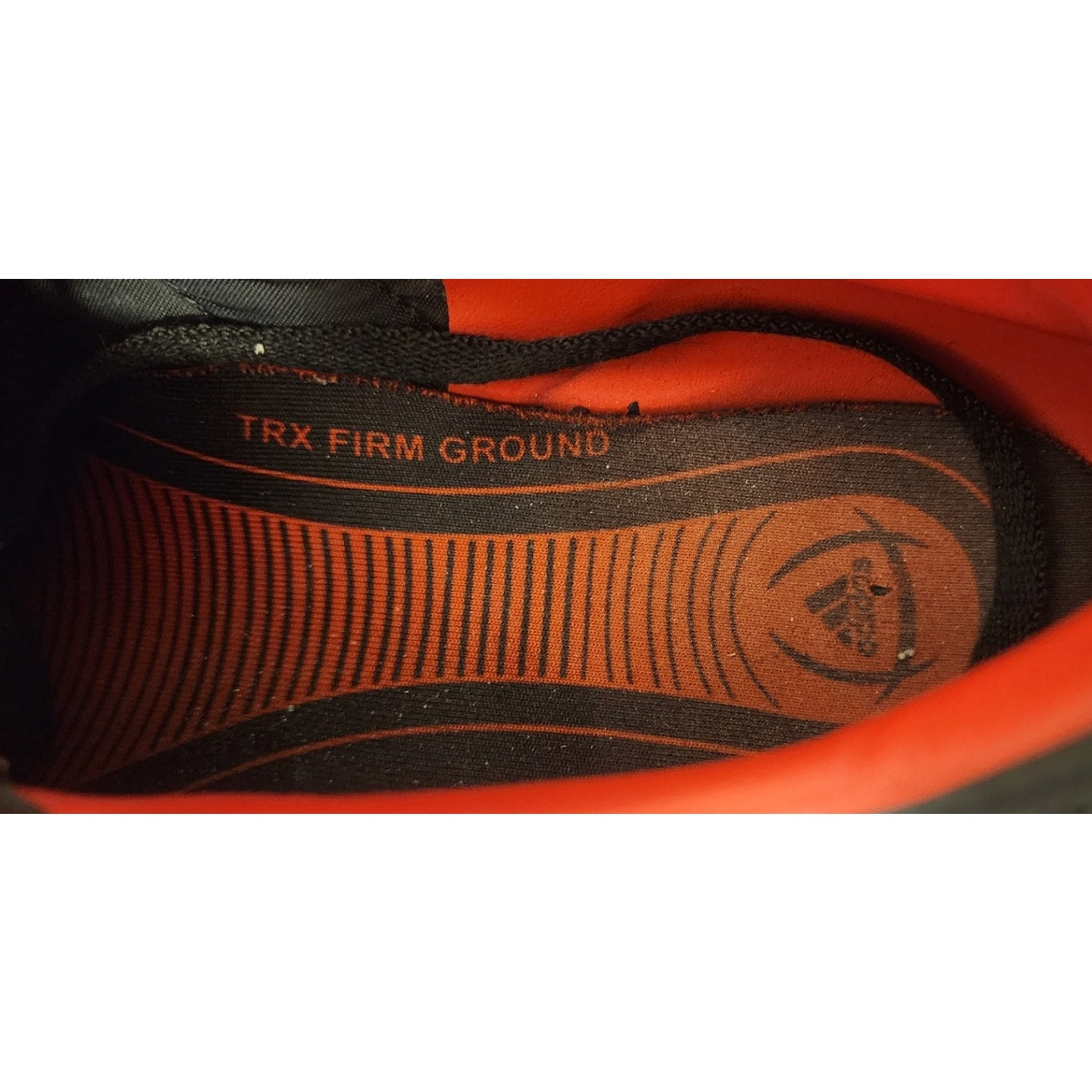 Adidas Predator Absolado TRX FG Soccer Cleats Mens Size 11.5 Black Red