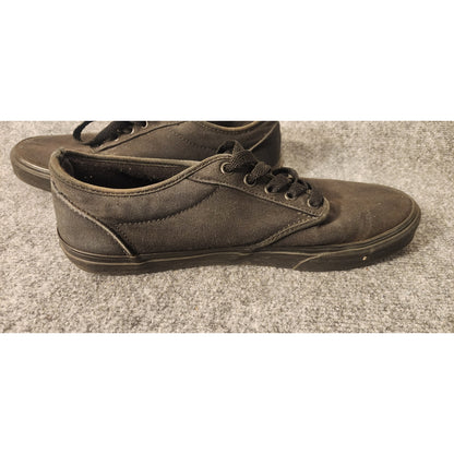 Vans World's No 1 Skateboarding Shoe Mens Size 10.5 Black Low Top Waffle Sole
