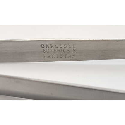 Carlisle - Stainless Steel Ice Tongs - 607690, 5-3/4" - New - Free USA Shipping