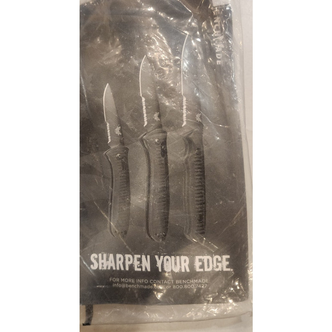 Benchmade 7 Hook Strap Cutter w/ Sheath – New in Bag – NSN 4240‑01‑553‑9618