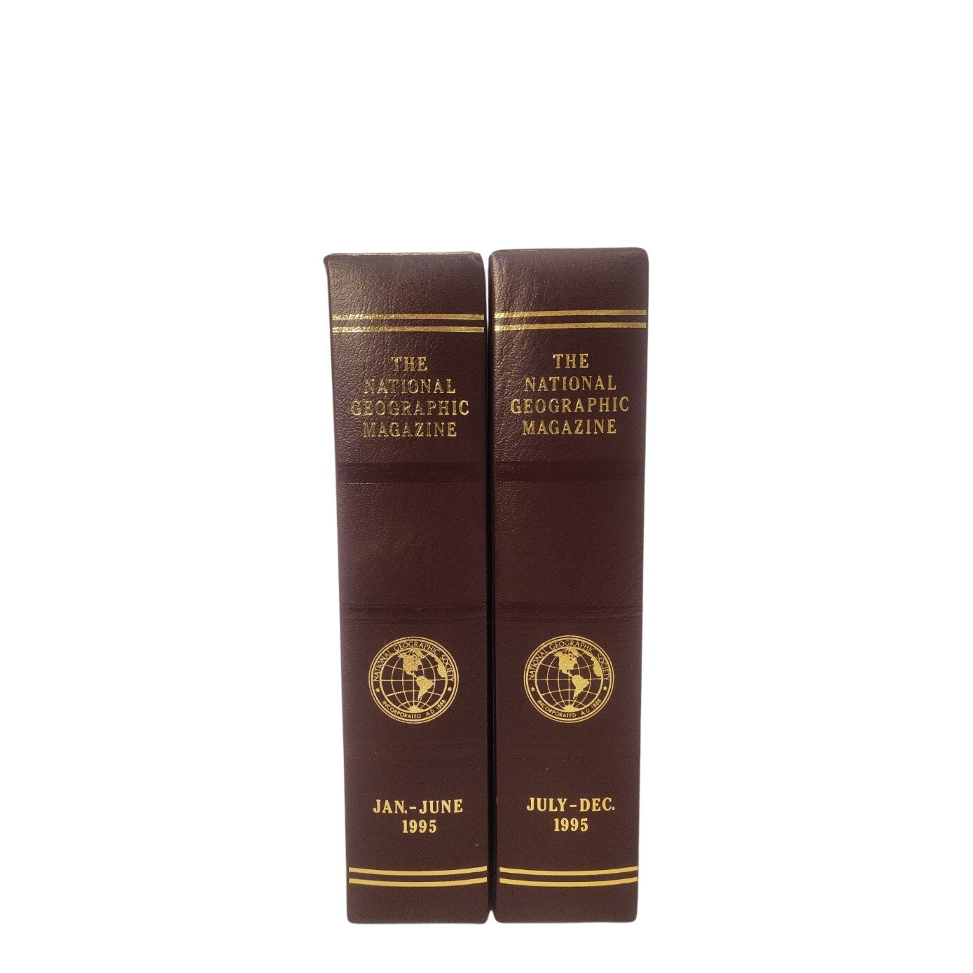 National Geographic Bound Volumes 1995 – Jan–June & July–Dec – Set of 2