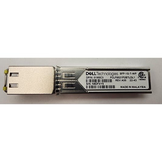 New Dell SFP-1G-T-WP - DP/IN: MY-01M0C3-F1M00-2AI-05WI-A00 -(407-BBOS)