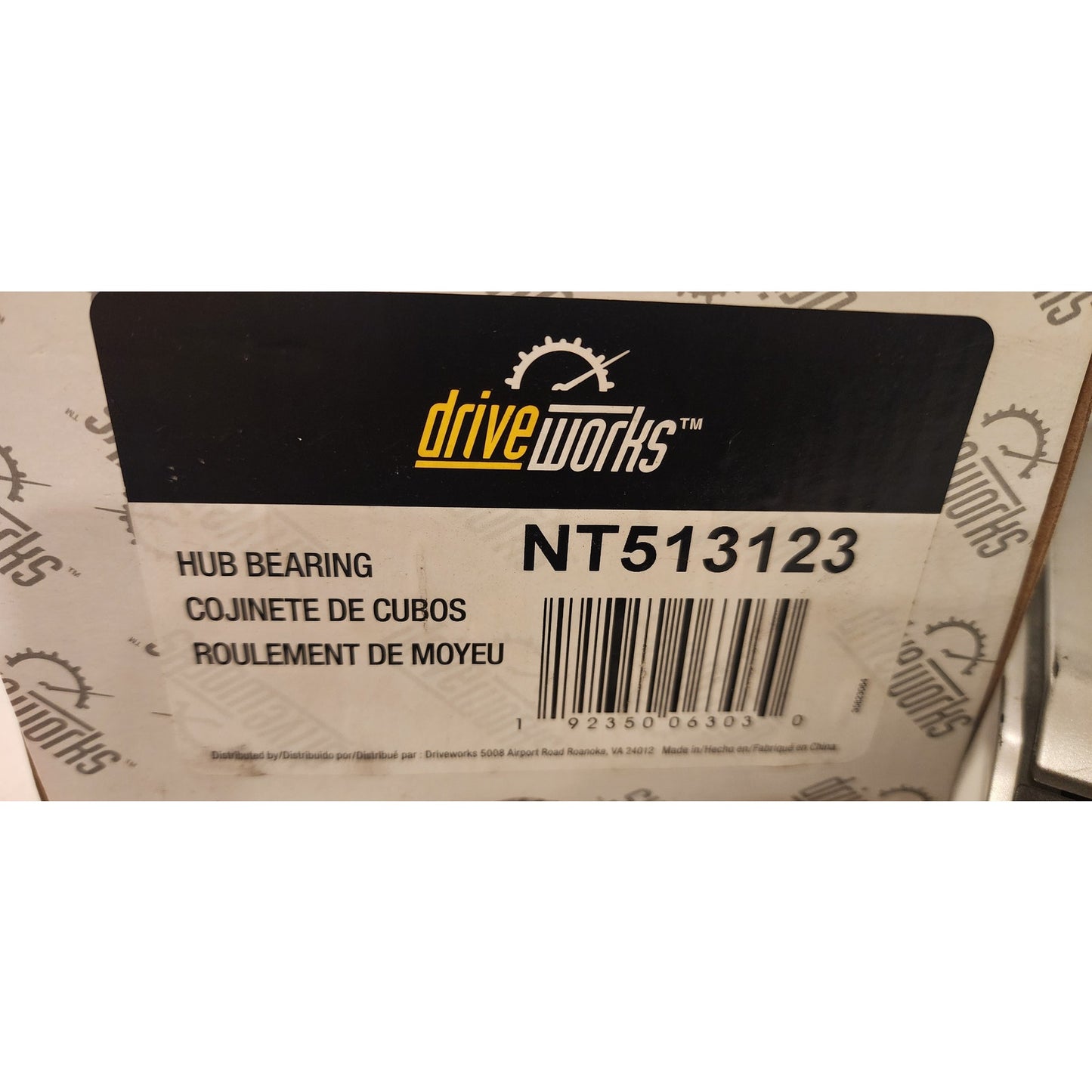 Driveworks NT513123 Front Wheel Hub Fits 1996–2007 Chrysler Dodge Vans