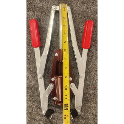 Double Lever Hand Bottle Corker Manual Wine Bottling Tool Heavy Duty 13.5 Inch