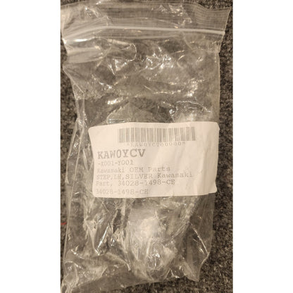 Kawasaki OEM Foot Peg Step Assembly 34028-1498-CE Front Footrest Brand New