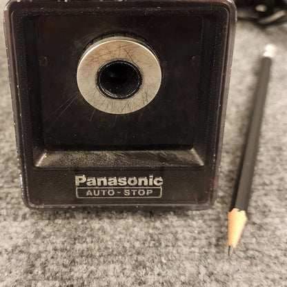 Vintage Panasonic Auto-Stop KP-77 Electric Pencil Sharpener Tested