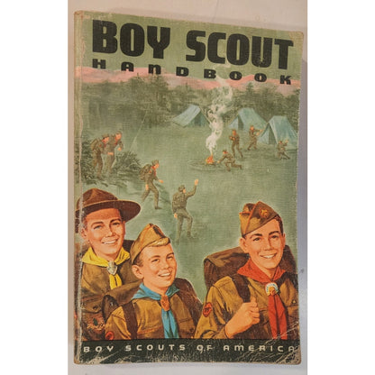 Vintage 1965 Boy Scout Handbook 7th Edition 1st Printing BSA Field Manual