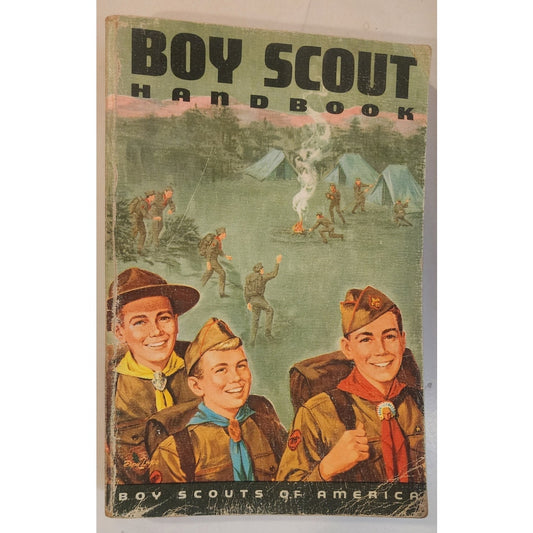 Vintage 1965 Boy Scout Handbook 7th Edition 1st Printing BSA Field Manual