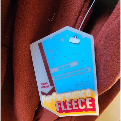 Old Navy Performance Fleece Pullover Hoodie - Rust - Small - Colorado UsREG Logo