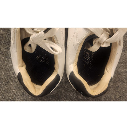 Skechers Urban Track Triumphant Men 10.5 White Navy Leather Sneakers 50314 WNV