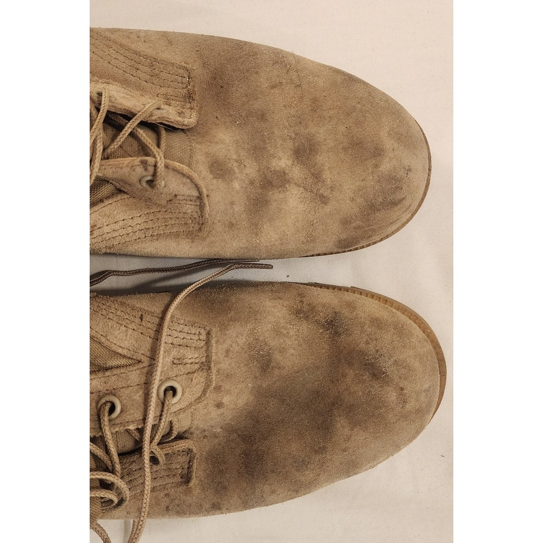 Wellco Combat Boots – Size 9.5 – Vibram Sole – Tan – US Military