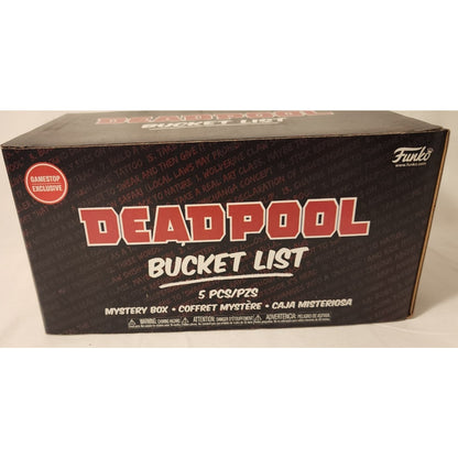 Funko - Marvel - Deadpool - Bucket List - Mystery Box - 5pcs - New