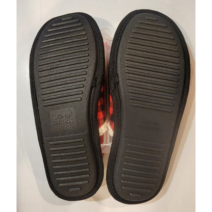 Wondershop - Men's - Papa Bear Slippers - Medium Size 9/10 - Buffalo Plaid