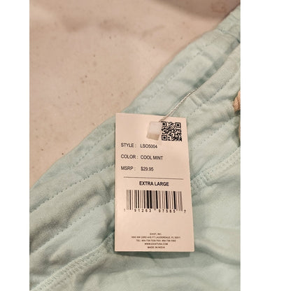 NWT Southern Spirit Cool Mint Smocked Lounge Shorts - Women's Size XL