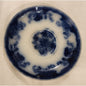 Flow Blue Saucer Royal Blue Porcelain Co. #169 – Vintage