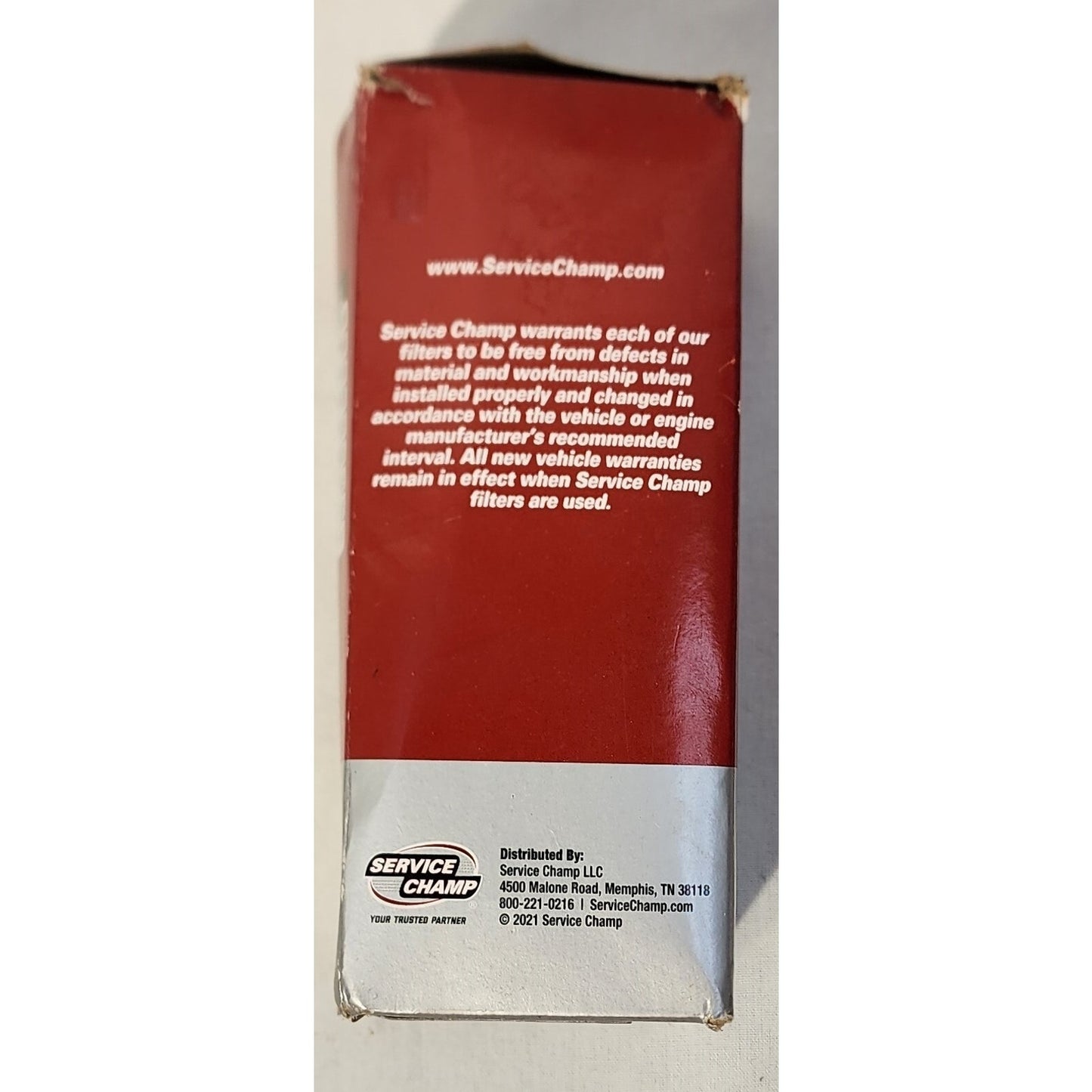 Two (2 - )Service Champ Oil Filters - CF6135 -Chrysler 2012-13, 3.6L engine. NEW