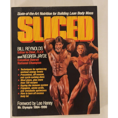 Sliced Bill Reynolds Negrita Jayde Bodybuilding Nutrition Lee Haney Foreword