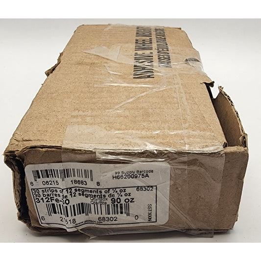 2 BOXES - Stickpro Steel Adhesive Wheel Weights. .025 Oz Segments - 3 oz strips