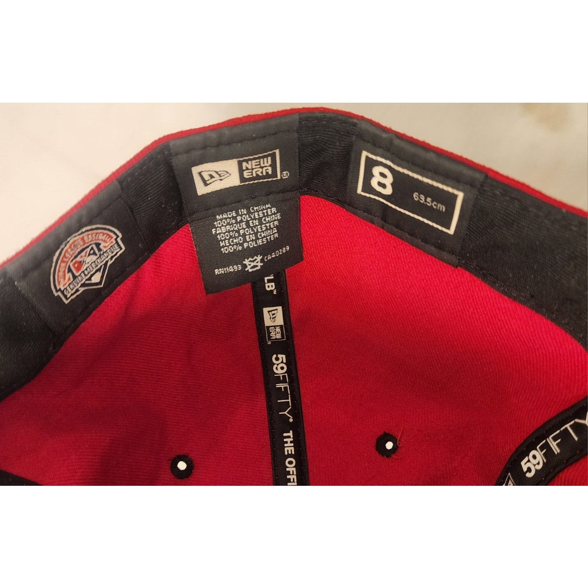 New Era 59FIFTY New Britain Rock Cats Fitted Hat Size 8 MiLB Cap