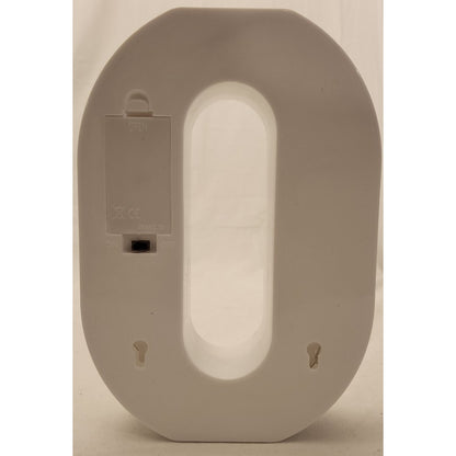 Pooqla - 10th Birthday or Anniversary Decoration- light up Number 10- White