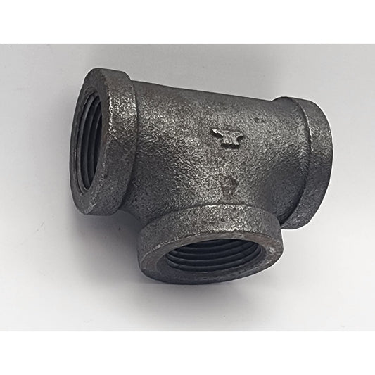 Anvil - 1" Female Tee - Malleable Cast Iron Pipe Fitting