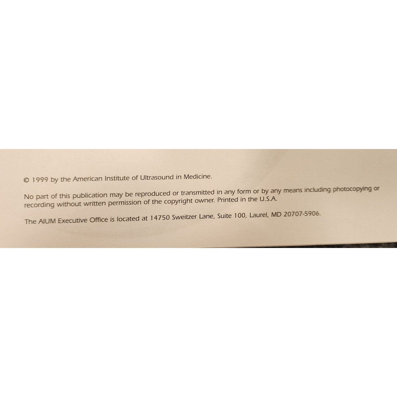 Standard Presentation Labeling Ultrasound Images Stage 2 Standard 1999 AIUM