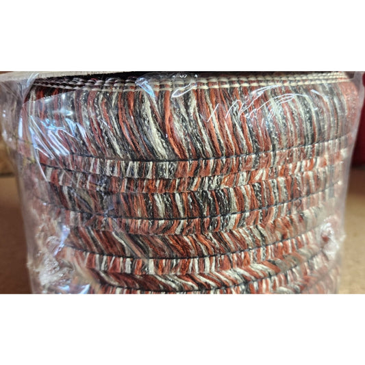50 Yards - BRUSH FRINGE TRIM- 1.75" wide, Nice Earthy "EMBERS" Colors- New Spool