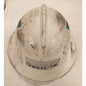 Vintage Qwest US West Lineman Hard Hat Authentic MSA V-Gard Telephone Helmet
