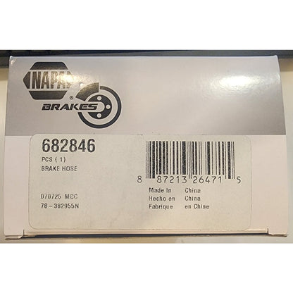 Napa Brand - Brake Hose - 682846 - Ford F150 1/2 Ton - Pickup: 2009 - 2011 - FL