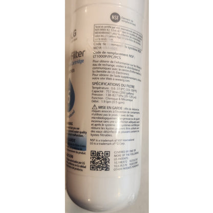 LG ADQ747935 Refrigerator Water Filter – Sealed, Authentic Replacement