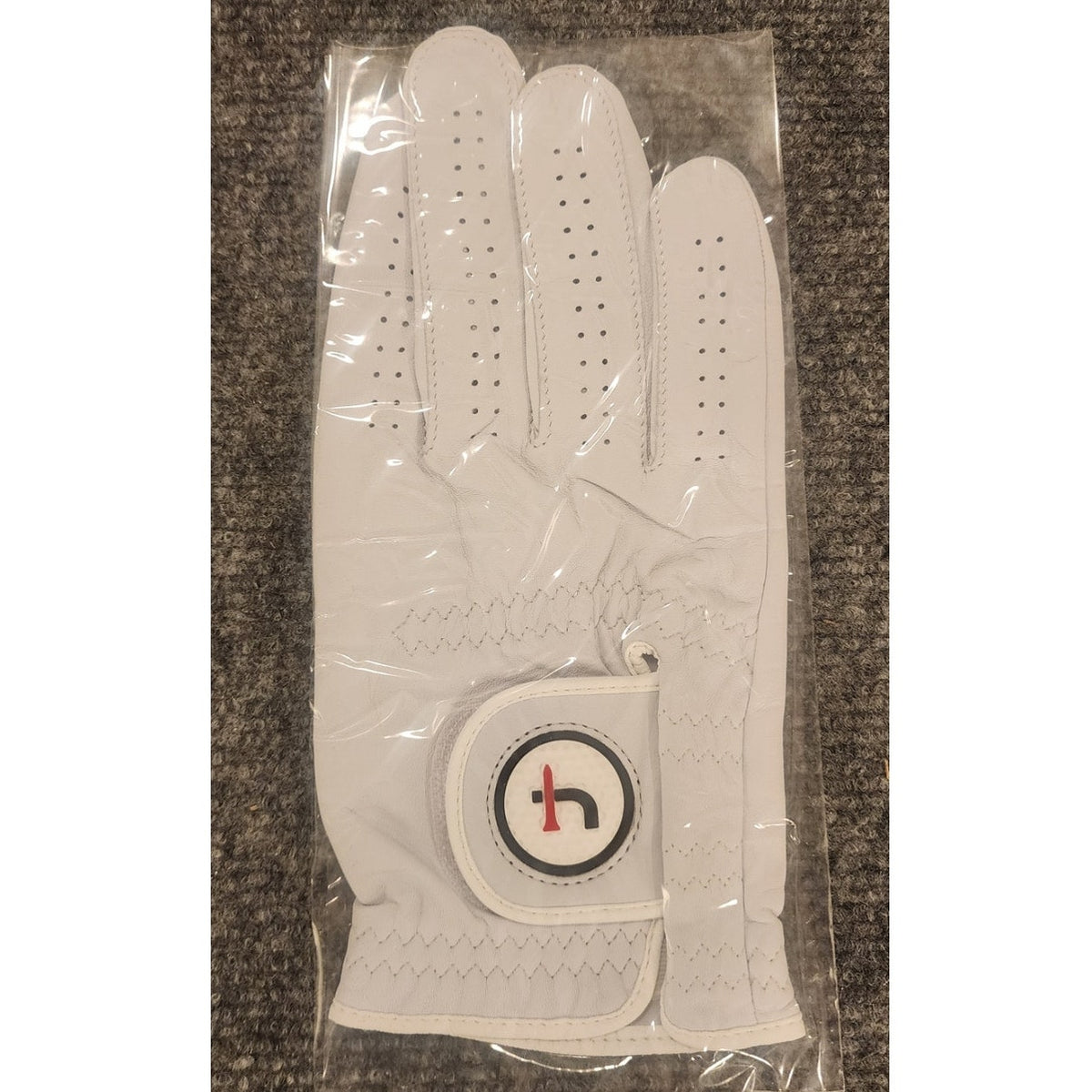 Short Par 4 Mens Golf Glove Right Hand Mens XL White Open Box Unworn