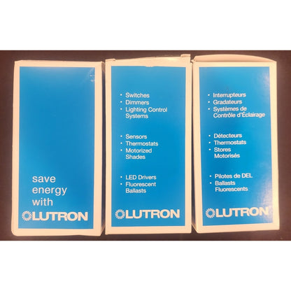 Lutron Energy‑Saving Lighting Control 3‑Pack – New Boxes