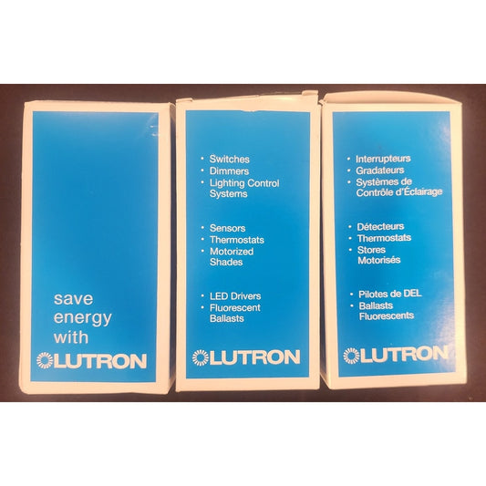 Lutron Energy‑Saving Lighting Control 3‑Pack – New Boxes