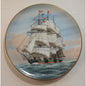 Danbury Mint Great American Sailing Ships Miniature Plate COLUMBIA Japan