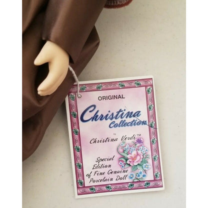 Fine Porcelain Doll - Original Christina Verdi Collection 16", SERIE-1996