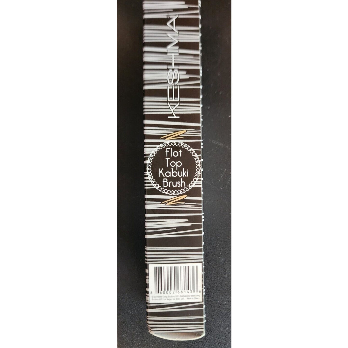 White - Brush Flat Top Kabuki - Premium Foundation Brush for Liquid Makeup.