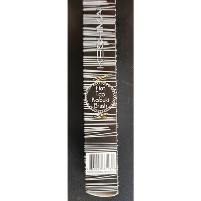 White - Brush Flat Top Kabuki - Premium Foundation Brush for Liquid Makeup.