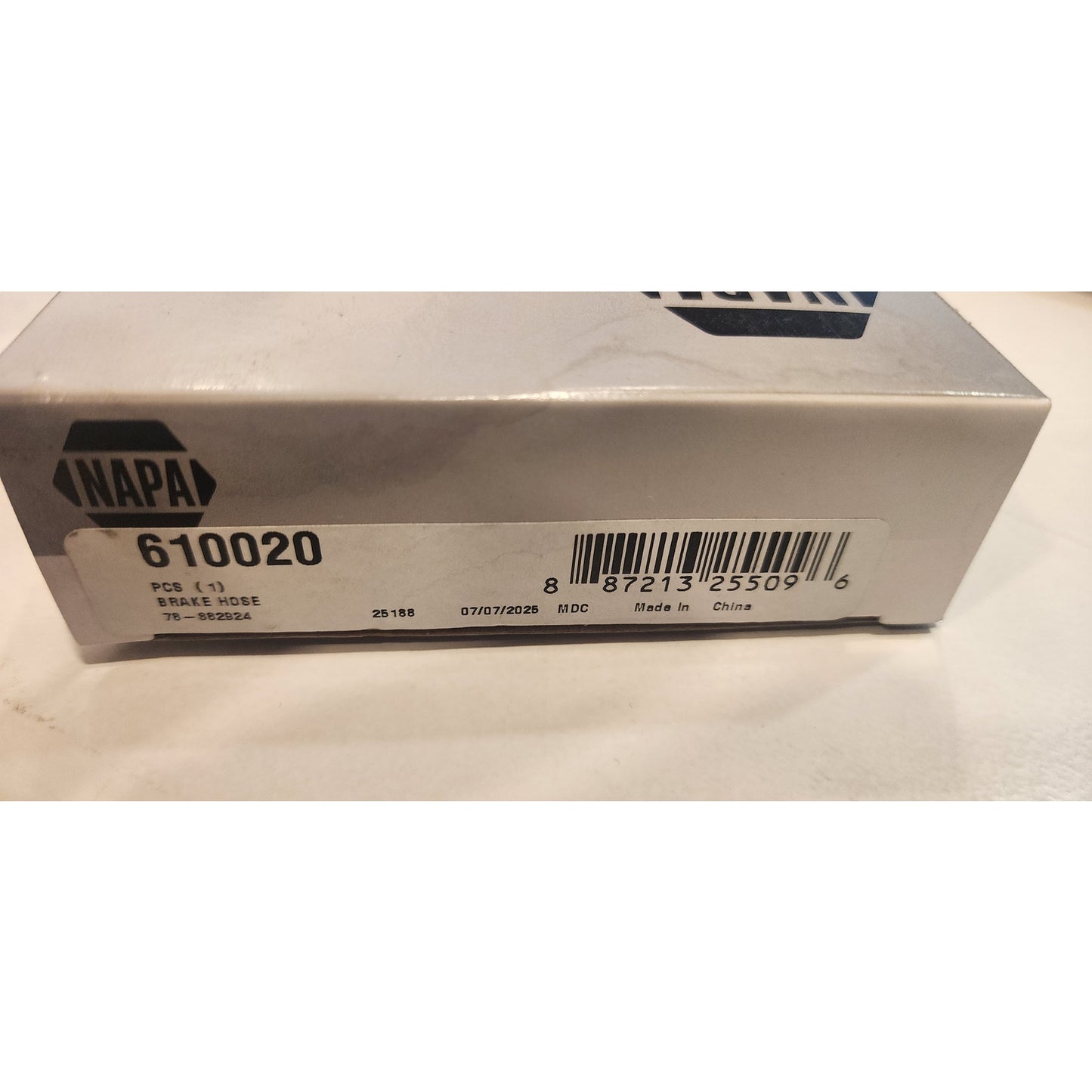 Ultra Premium Brake Hose - 610020 - 16.8 in. - New in Package - NAPA