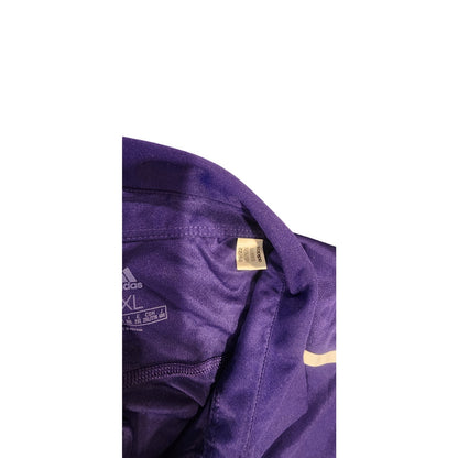 Adidas Weber State Wildcats Athletics Polo Shirt Purple Men’s 2XL Climalite