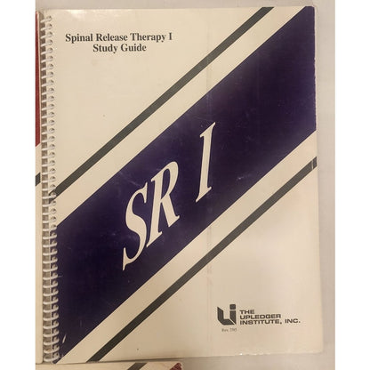Upledger Therapy Study Guide Lot of 3 – CST II, SER I, SR I Manuals