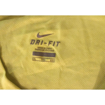 Adidas 2013 Boston Marathon 117th Runner Shirt - Yellow w/Blue logo - Men XXL