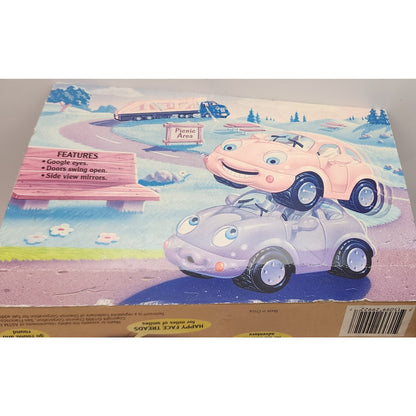 Chevron Cars - Zachery Zoomer & Skyler Scamper- 1999 -Purple Car, Orange Car