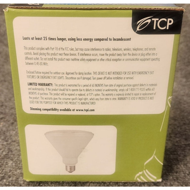 TCP Elite Series Dimmable PAR38 LED Flood Light Bulbs  6-Pack