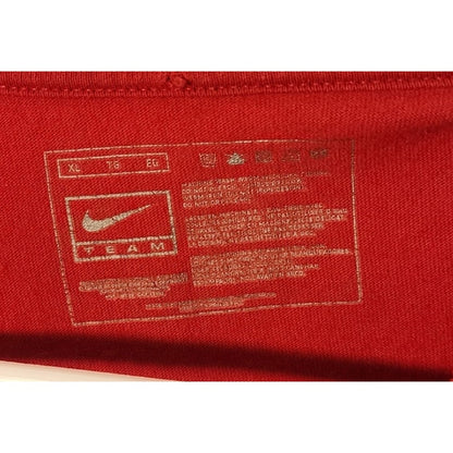 Nike Mens Red Graphic Short Sleeve T Shirt XL w/Graphic Print and Swoosh Logo