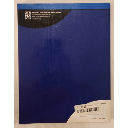 National Curriculum Standards for Social Studies NCSS Bulletin 111 Paperback
