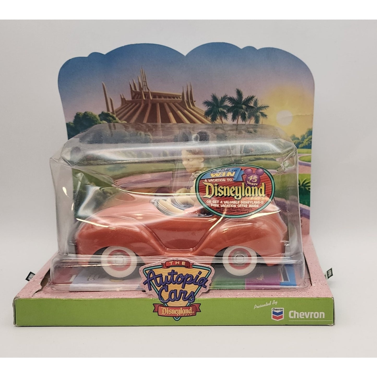 Chevron Autopia Cars- Suzy- Orange- Original Package -Packaging Damage