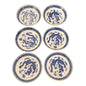 Vintage Chinese Dragon Small Dishes Bowls 4 Inch Set of 6 Porcelain Dipping