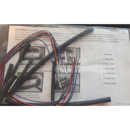 NAMZ - NTBW-X15 - Throttle-by-Wire Handlebar 15" Wire Extension- 08-14 FL Models