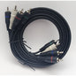 Component - Video and Audio Cable - 6 foot - 3 video + 2 audio - Black - Ribbon